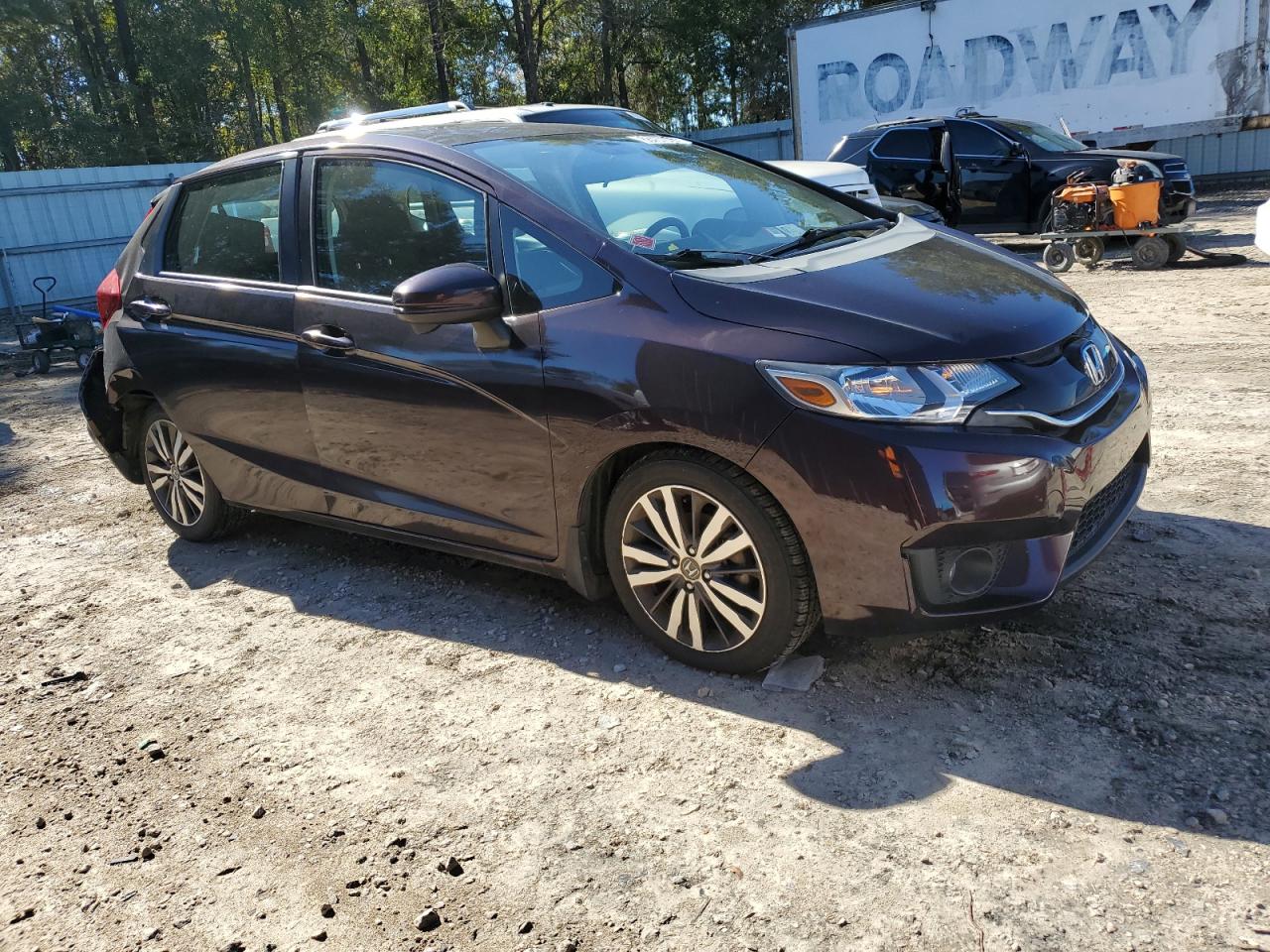 2015 Honda Fit VIN 3HGGK5H81FM756802 Copart auction photo, rear end damage thumbnail 4