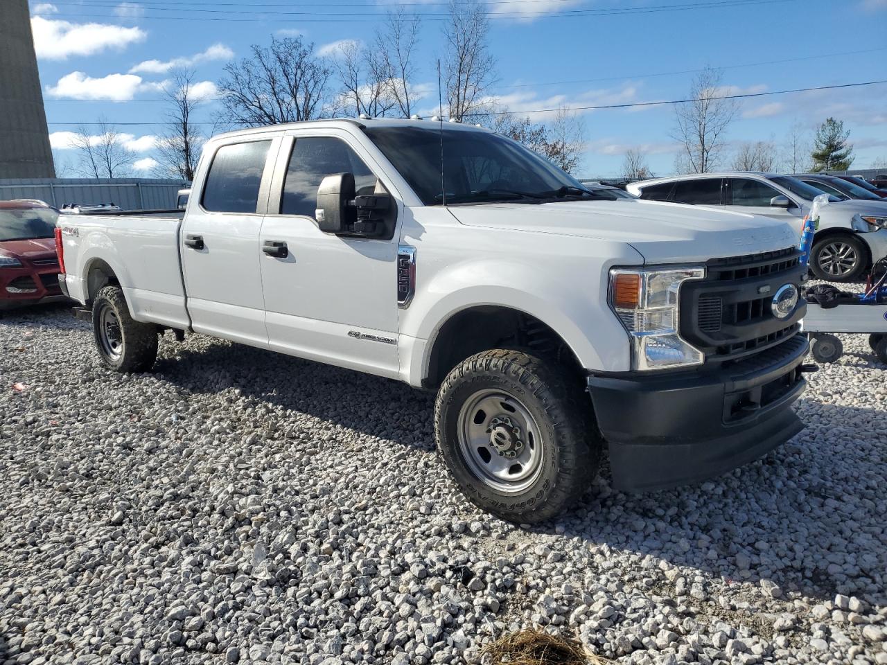 2022 Ford F350 VIN 1FT8W3BT5NEC14101 Copart auction photo, front end / side damage thumbnail 4