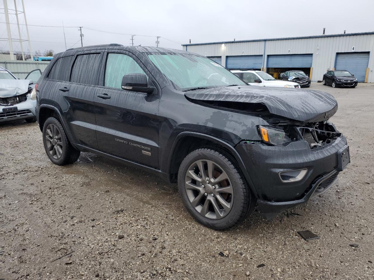 2016 Jeep Grand Cherokee VIN 1C4RJFBG1GC431747 Copart auction photo, front end damage thumbnail 4