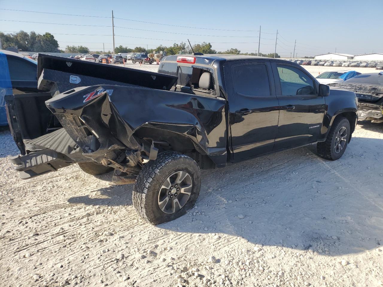 2016 Chevrolet Colorado VIN 1GCGTDE33G1154206 Copart auction photo, rear end damage thumbnail 3