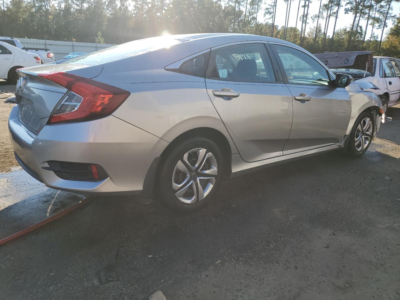 2016 Honda Civic VIN 19XFC2F51GE240725 Copart auction photo, front end damage thumbnail 3