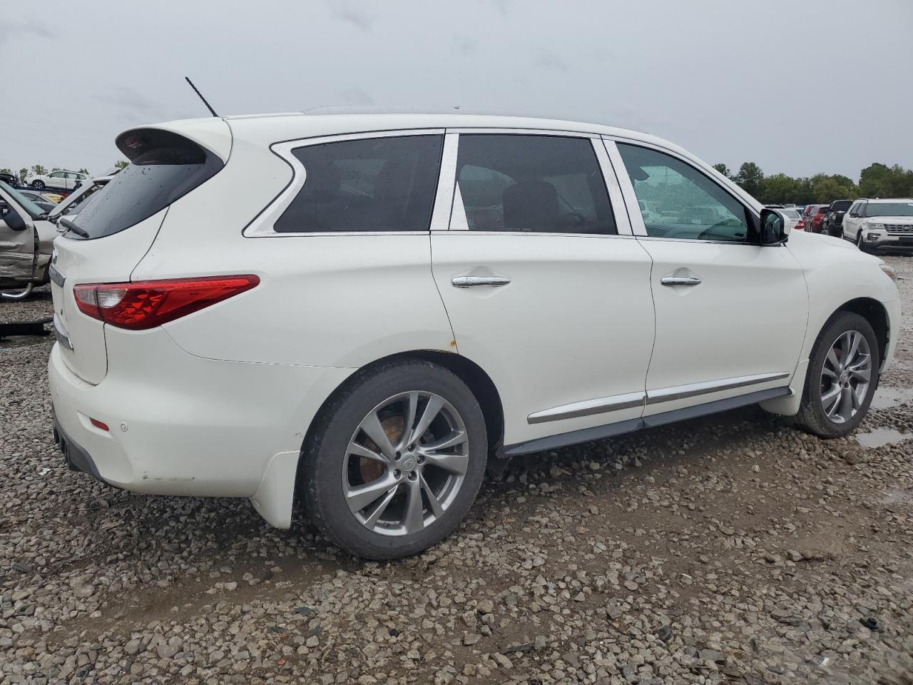 2013 Infiniti JX VIN 5N1AL0MM9DC339929 Copart auction photo, front end / minor dent/scratches damage thumbnail 3