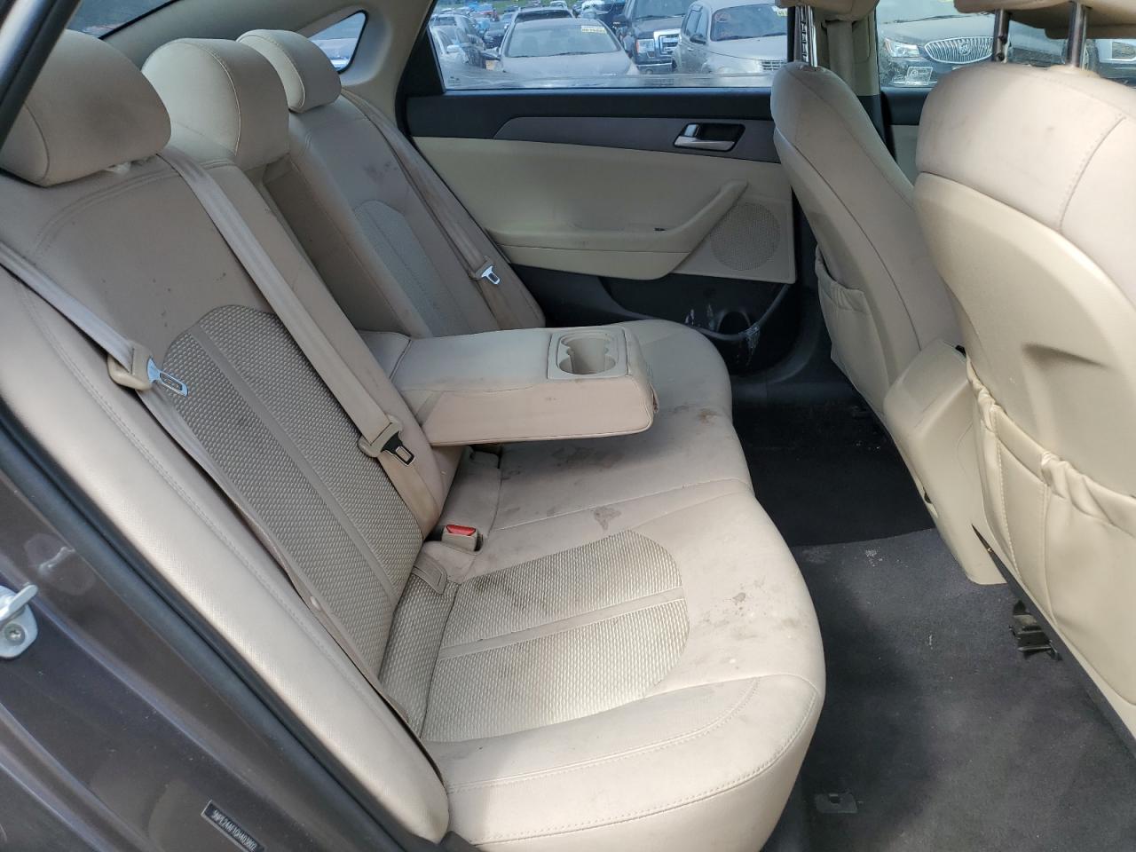 2016 Hyundai Sonata VIN 5NPE24AF1GH403802 Copart auction photo, rear end damage thumbnail 11
