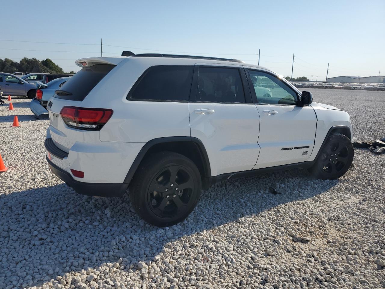 2021 Jeep Grand Cherokee VIN 1C4RJEAG5MC760362 Copart auction photo, side damage thumbnail 3