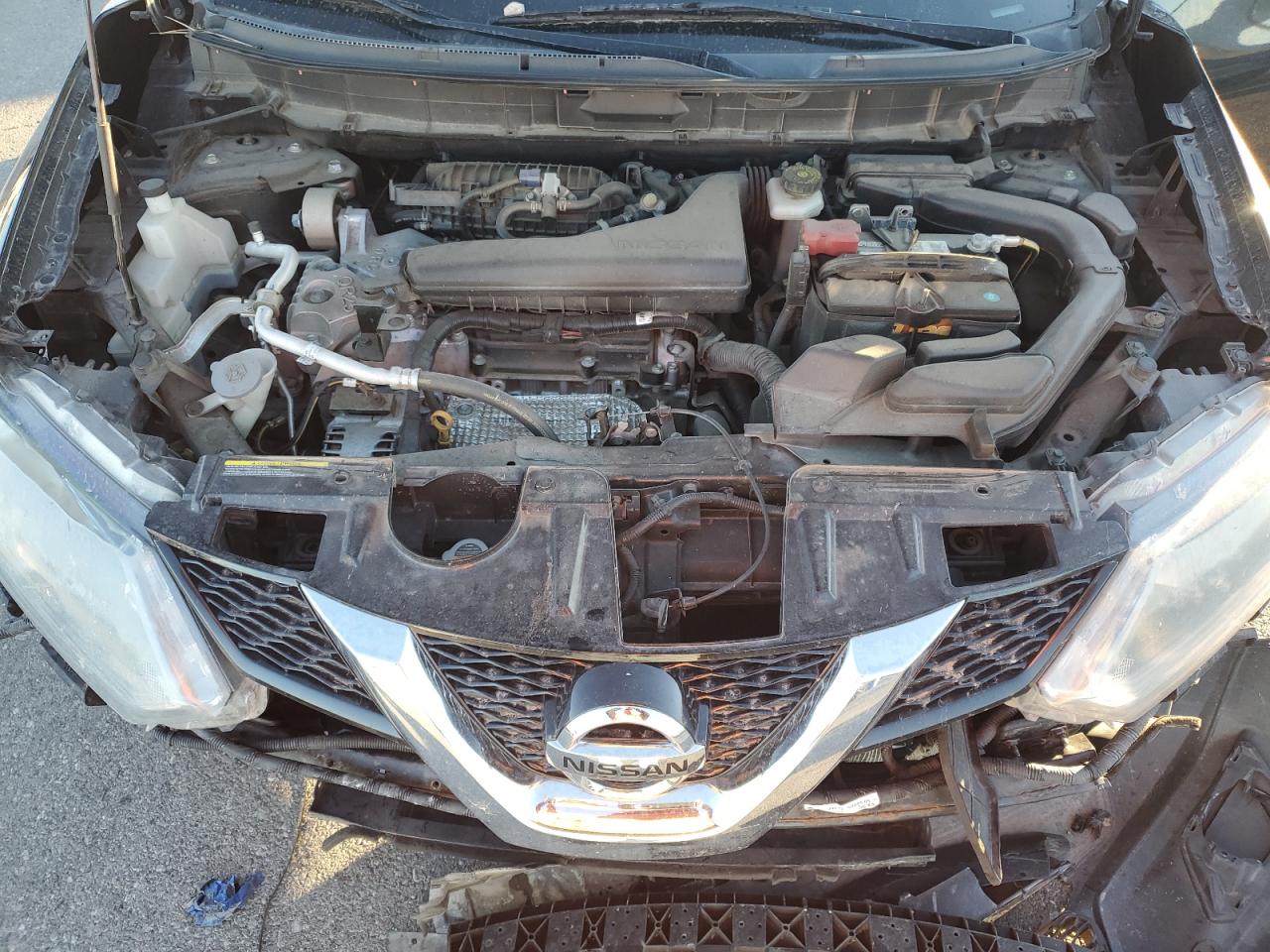 2016 Nissan Rogue VIN KNMAT2MTXGP683578 Copart auction photo, front end damage thumbnail 12