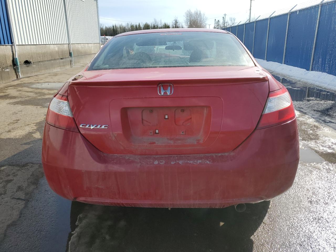 2008 Honda Civic VIN 2HGFG12608H008797 Copart auction photo, front end / side damage thumbnail 6