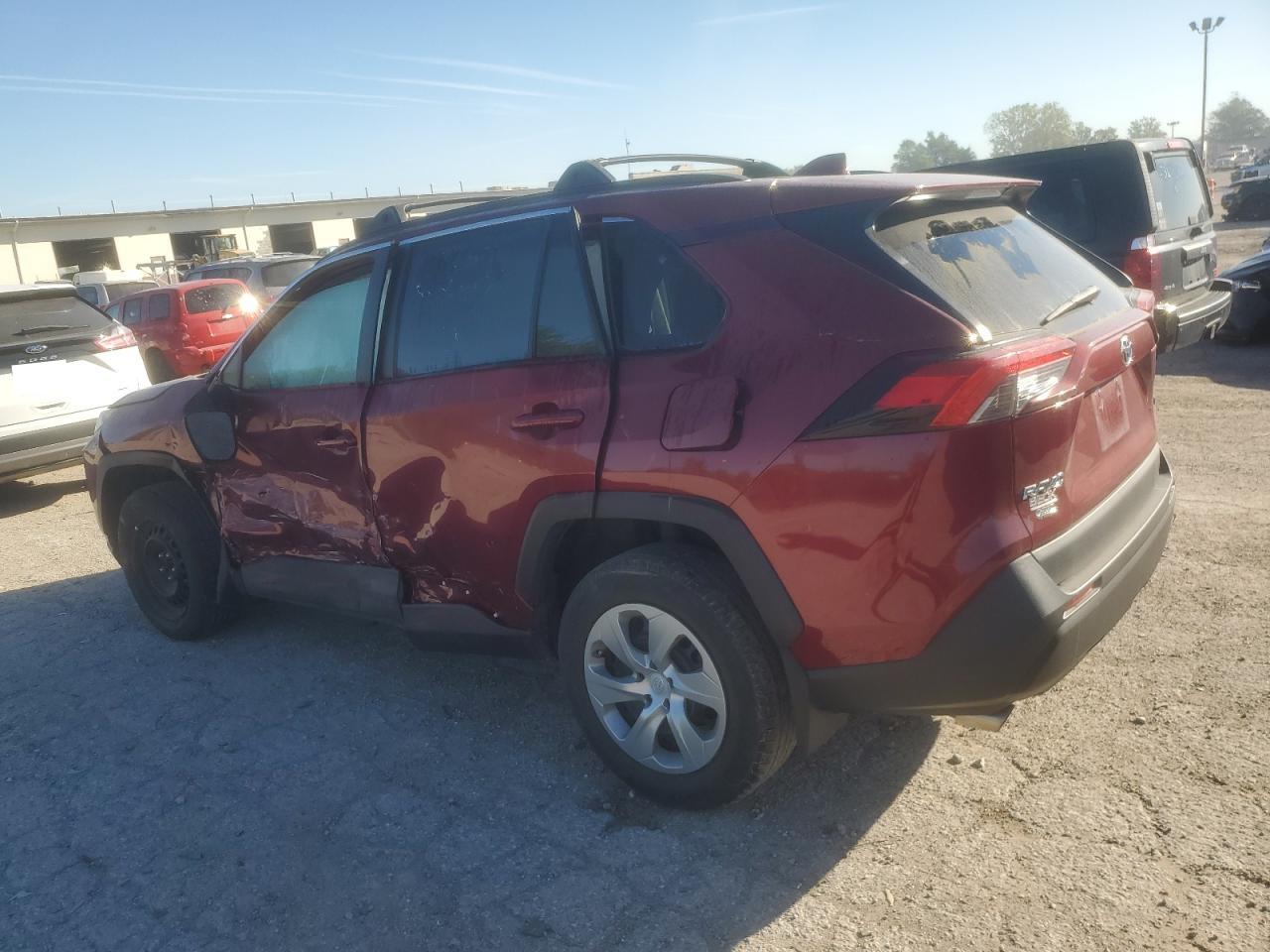 2020 Toyota RAV 4 VIN 2T3H1RFV0LW071786 Copart auction photo, front end / side damage thumbnail 2