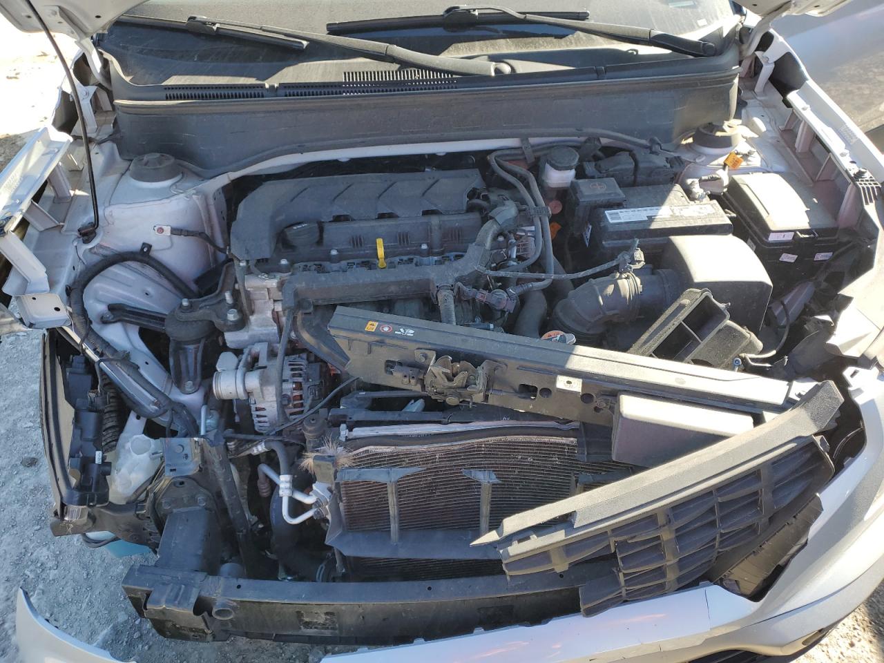 2022 Hyundai Venue VIN KMHRB8A36NU160212 Copart auction photo, front end damage thumbnail 12