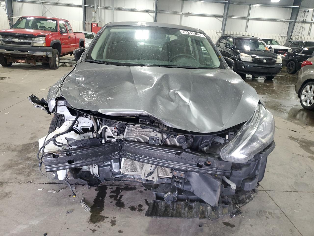 2018 Nissan Sentra VIN 3N1AB7AP9JY277601 Copart auction photo, front end damage thumbnail 5