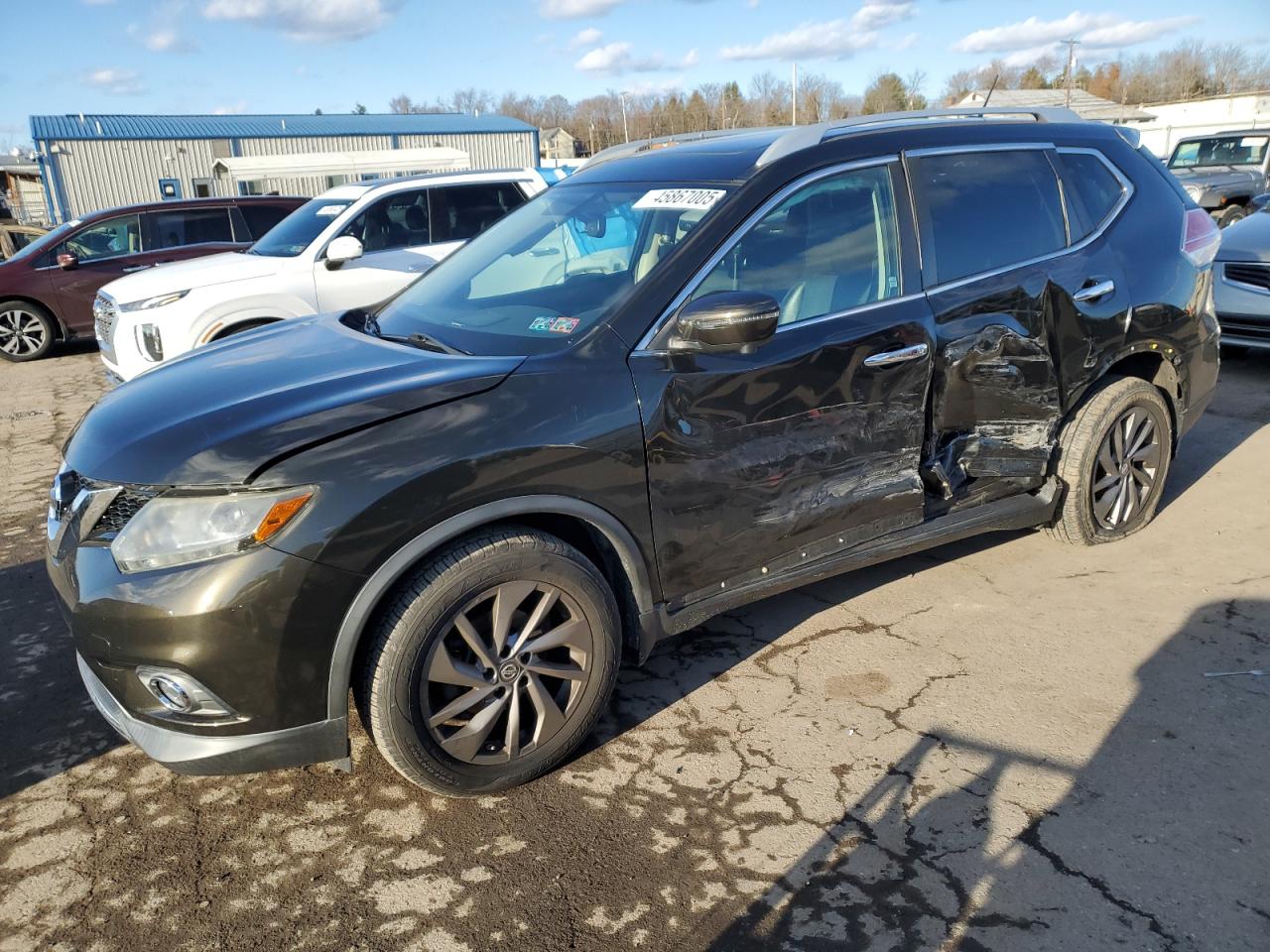 2016 Nissan Rogue VIN 5N1AT2MVXGC738227