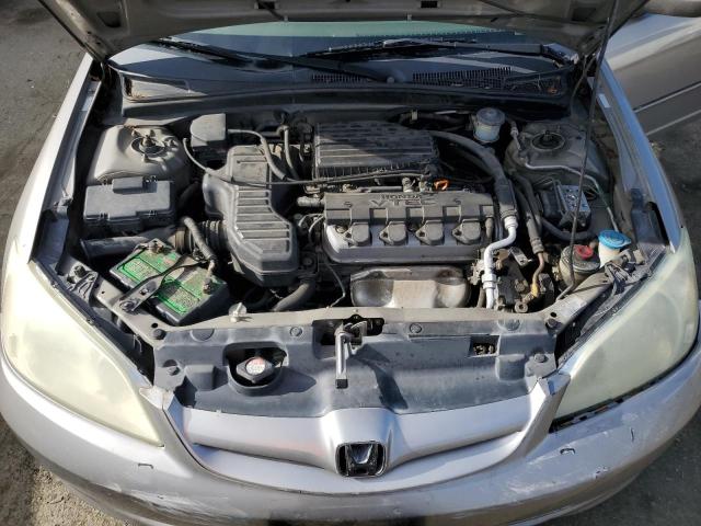 2004 Honda Civic VIN 2HGES26864H537435 Copart auction photo, front end / minor dent/scratches damage thumbnail 11