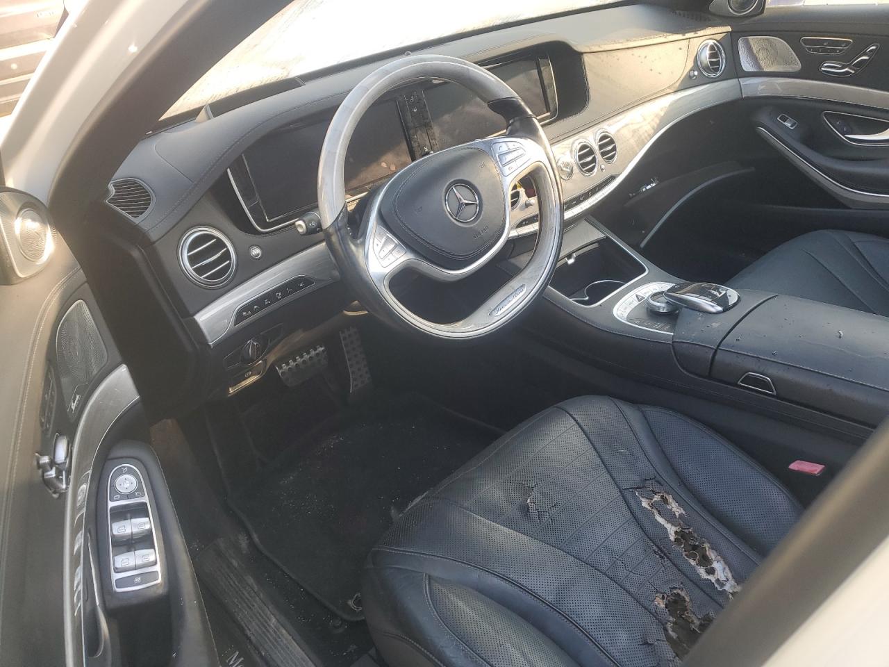 2015 Mercedes-Benz S-klasse VIN WDDUG8FB1FA187990 Copart auction photo, water/flood damage thumbnail 8