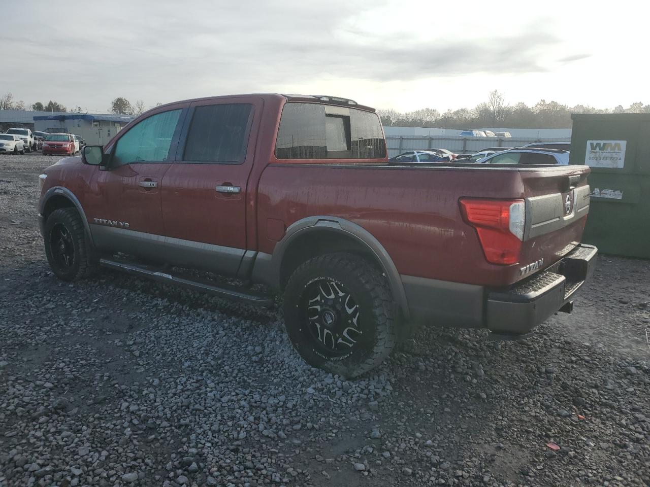 2019 Nissan Titan VIN 1N6AA1E5XKN500200 Copart auction photo, front end damage thumbnail 2