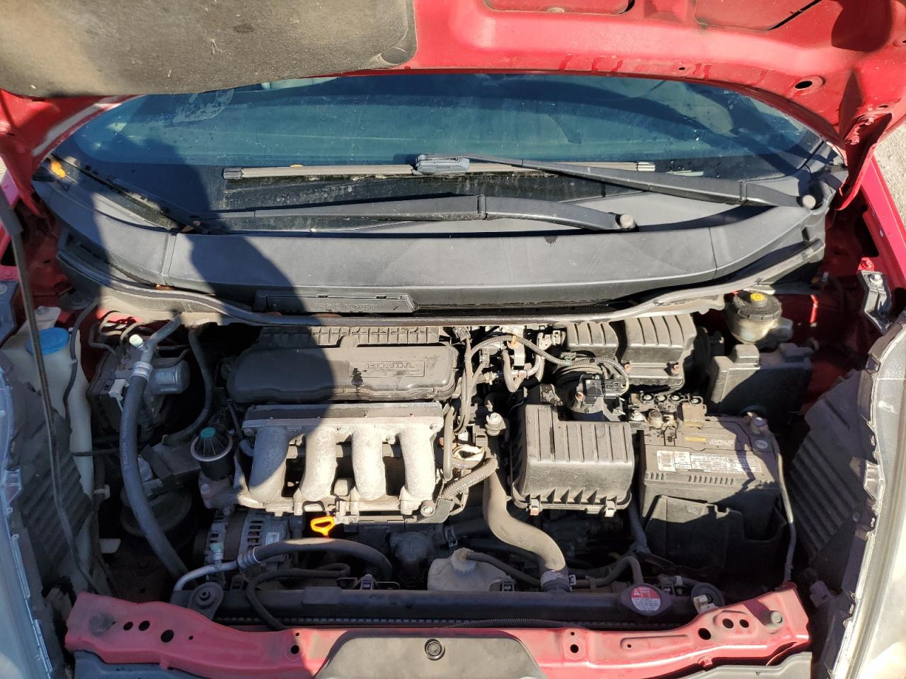 2012 Honda Fit VIN JHMGE8H3XCC030217 Copart auction photo, front end damage thumbnail 11