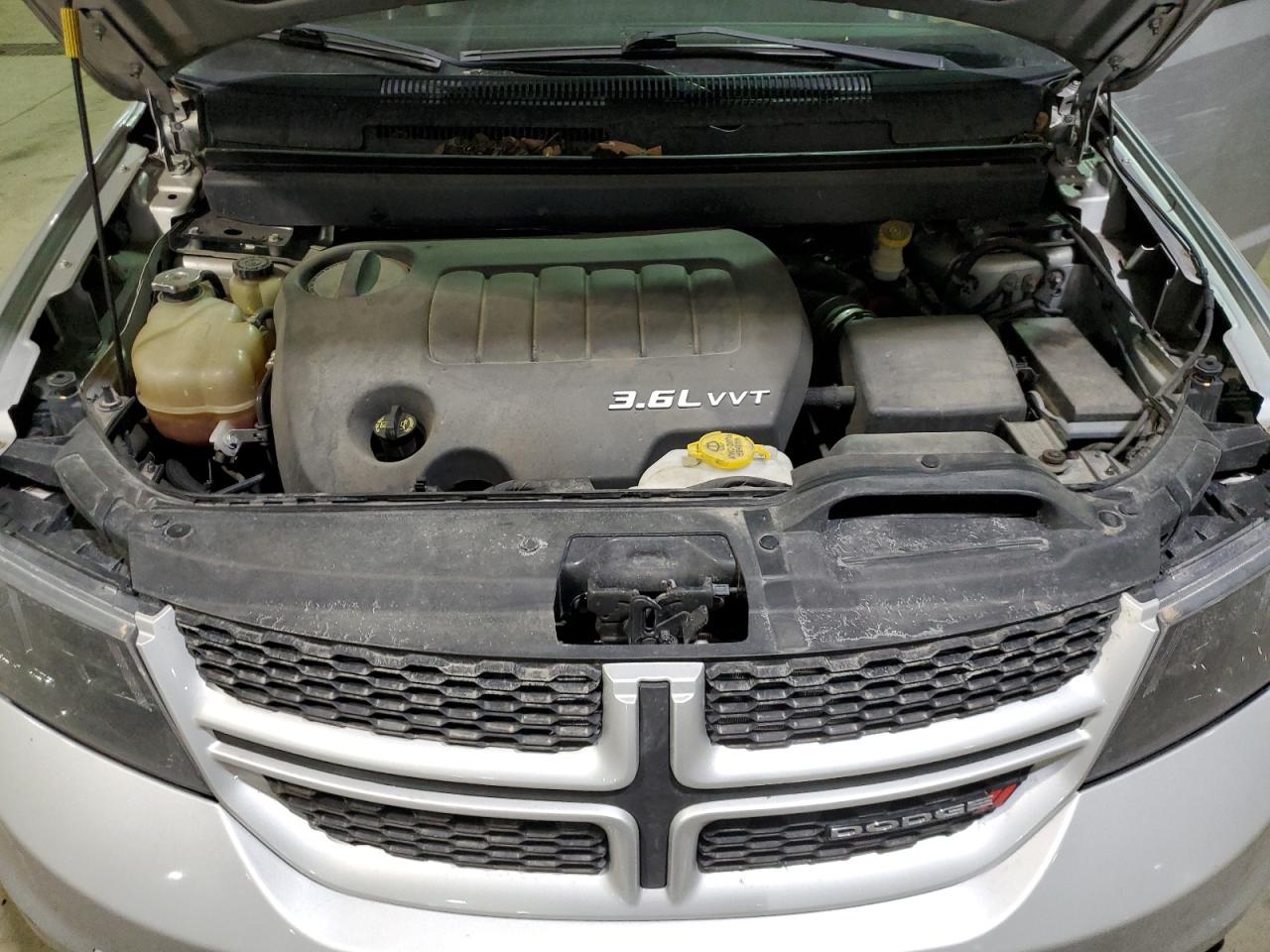 2014 Dodge Journey VIN 3C4PDCEG3ET308025 Copart auction photo, side / front end damage thumbnail 12