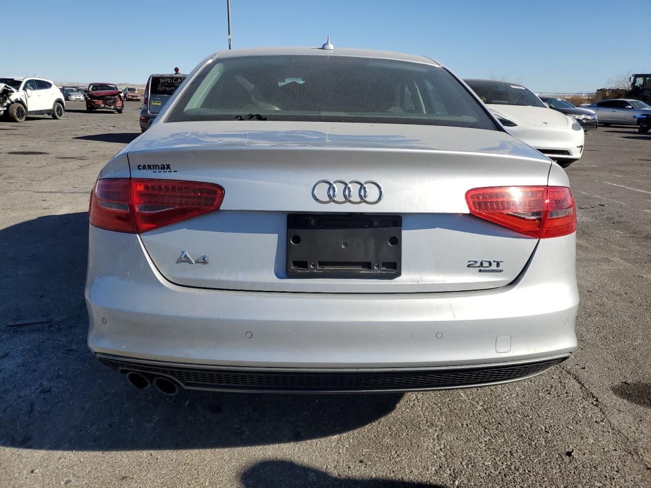 2014 Audi A4 VIN WAUFFAFL2EA043530 Copart auction photo, front end damage thumbnail 6