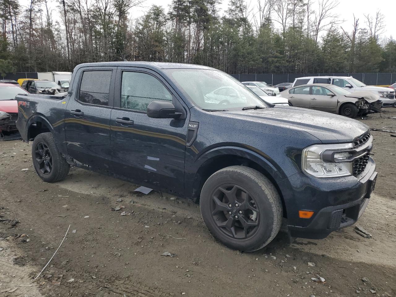 2022 Ford Maverick VIN 3FTTW8F97NRA45394 Copart auction photo, rear end / undercarriage damage thumbnail 4