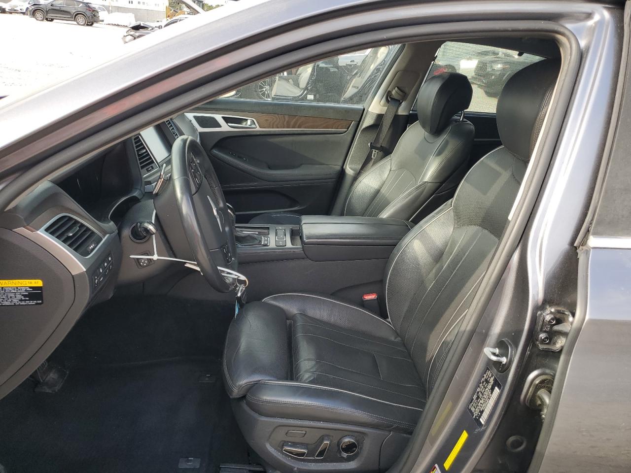 2015 Hyundai Genesis VIN KMHGN4JF9FU071821 Copart auction photo, side / rear end damage thumbnail 7