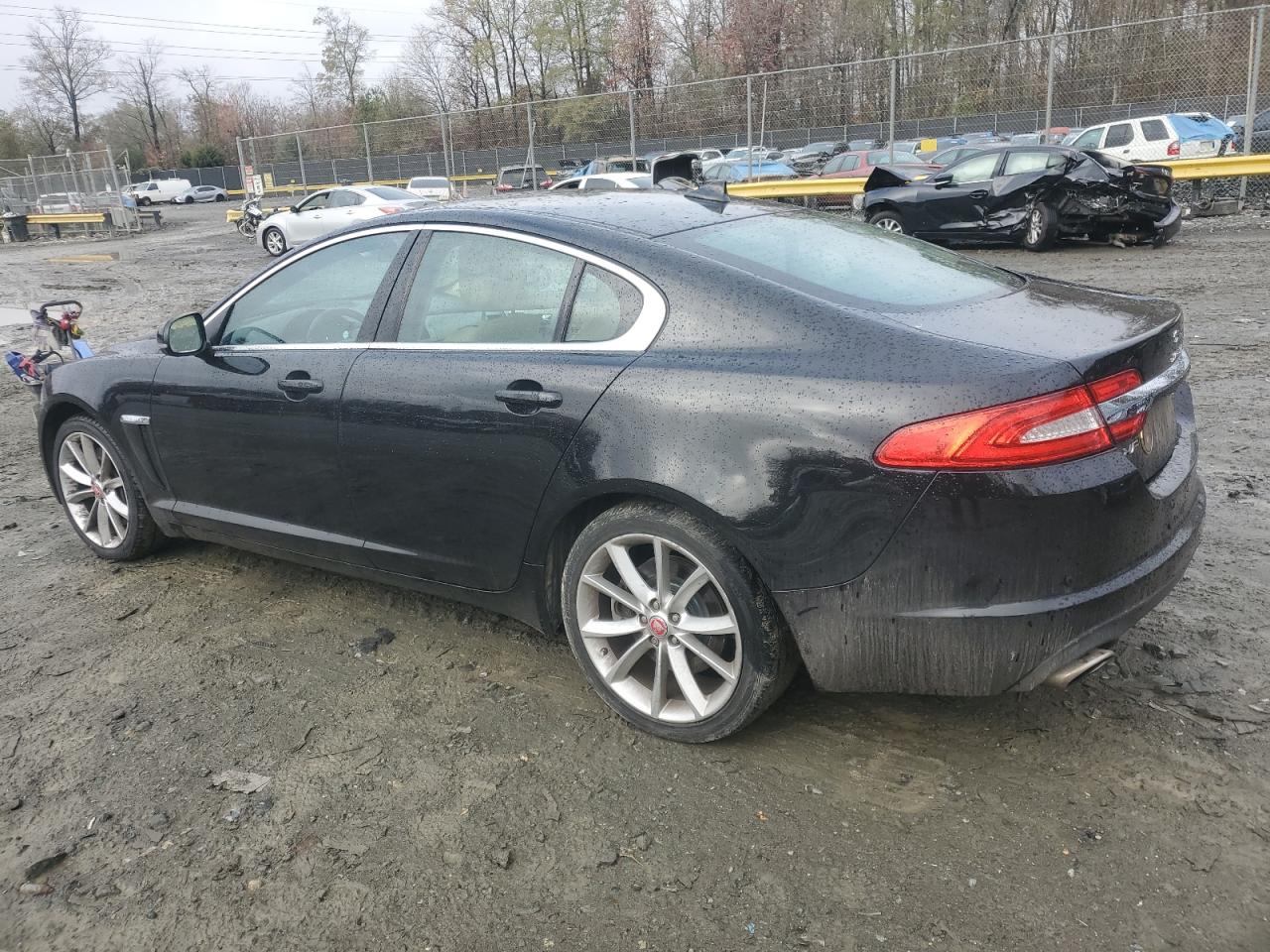 2015 Jaguar XF VIN SAJWJ0FF1F8U59309 Copart auction photo, front end damage thumbnail 2