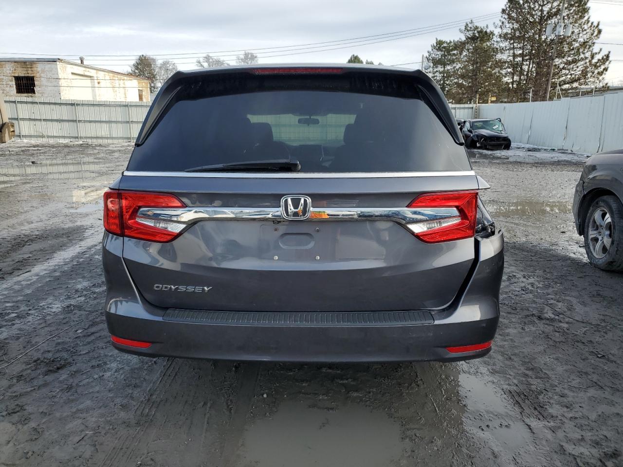 2019 Honda Odyssey VIN 5FNRL6H24KB116751 Copart auction photo, front end / all over damage thumbnail 6