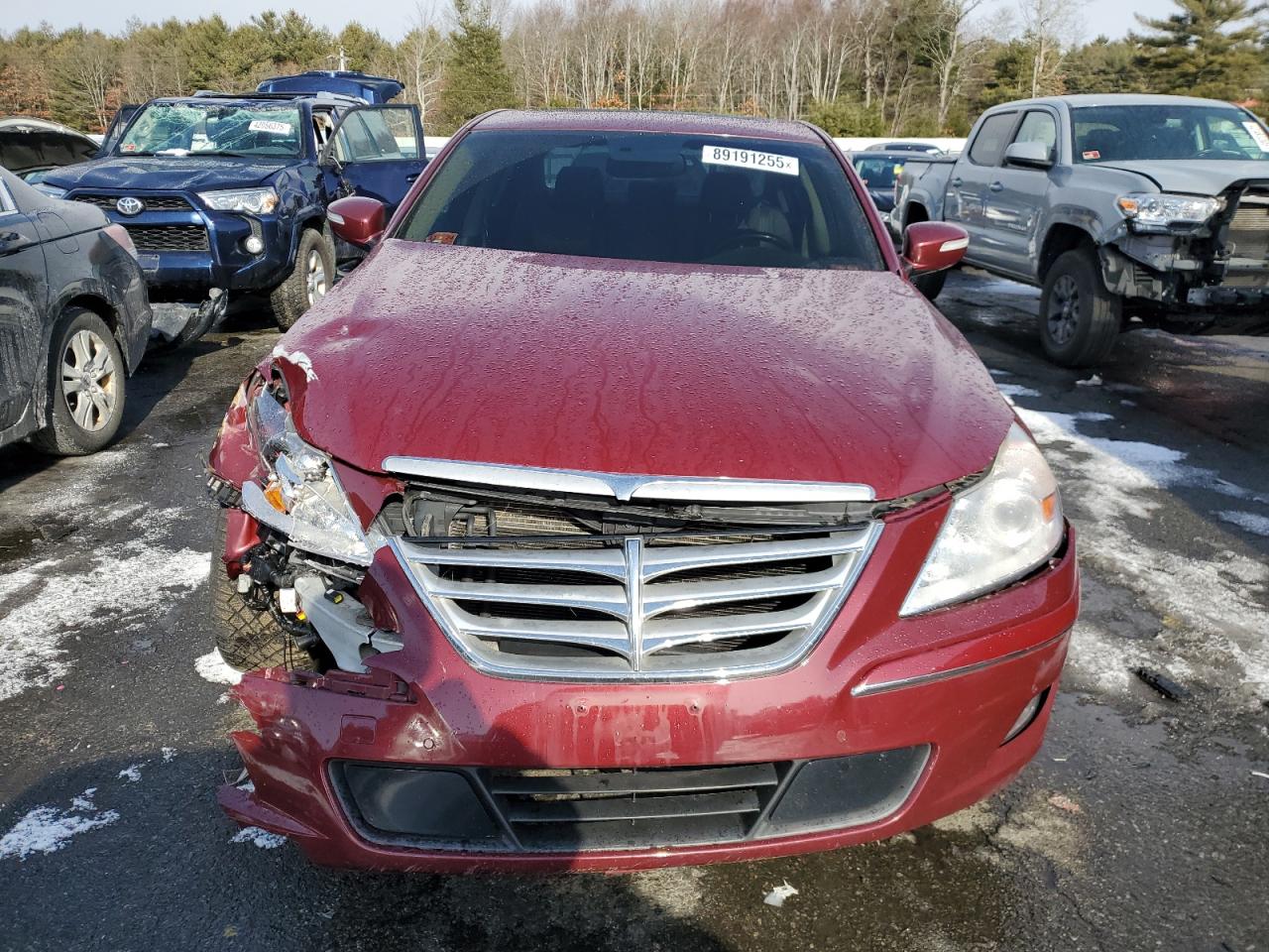 2011 Hyundai Genesis VIN KMHGC4DF3BU126257 Copart auction photo, front end / minor dent/scratches damage thumbnail 5