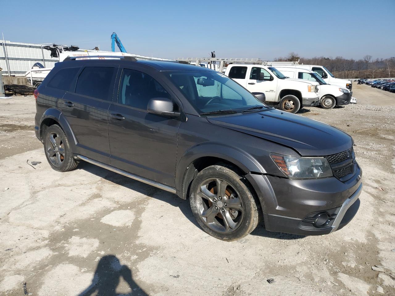 2015 Dodge Journey VIN 3C4PDCGG5FT537840 Copart auction photo, rear end / front end damage thumbnail 4