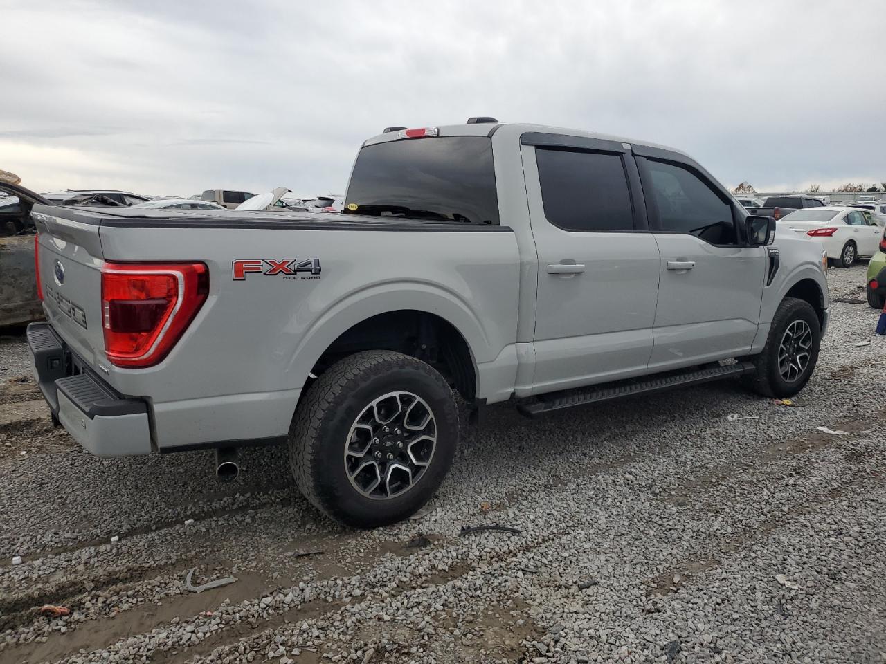 2023 Ford F-150 VIN 1FTEW1EP3PKE87399 Copart auction photo, side damage thumbnail 3