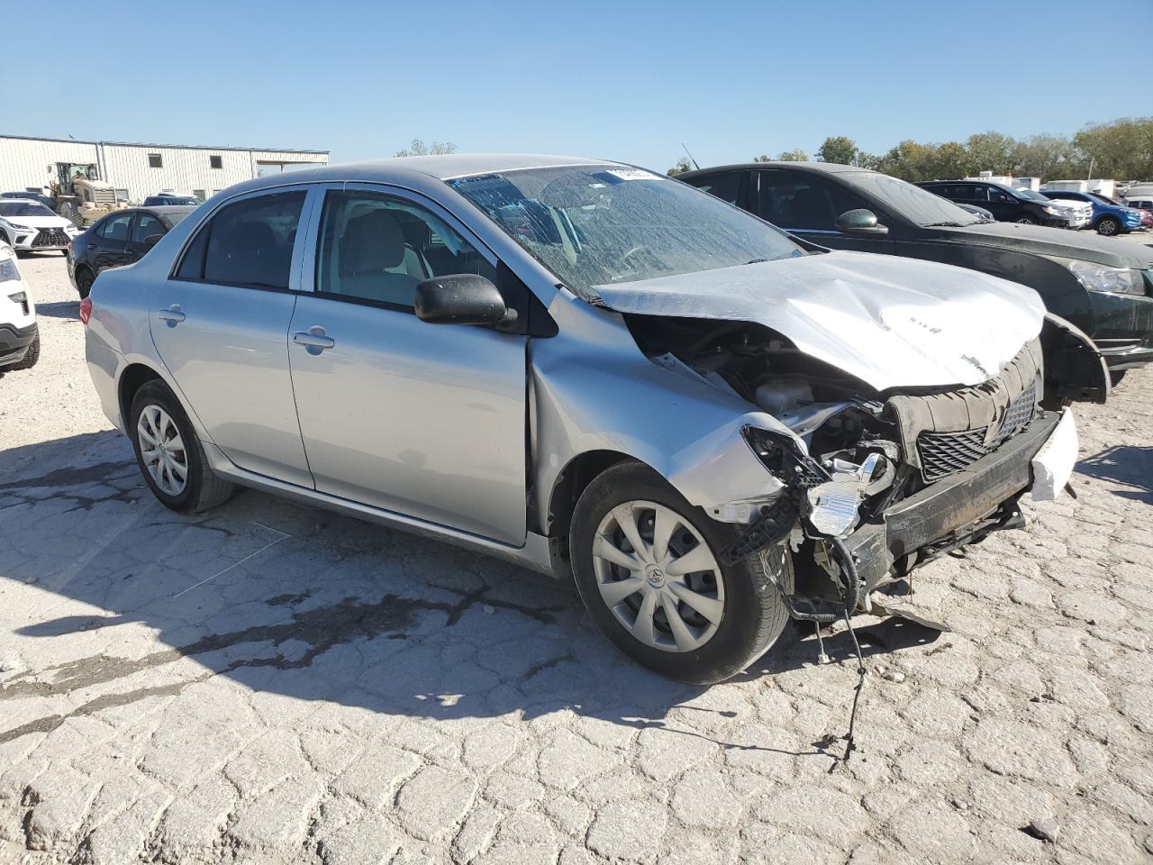 2009 Toyota Corolla VIN JTDBL40E999056160 Copart auction photo, front end / minor dent/scratches damage thumbnail 4