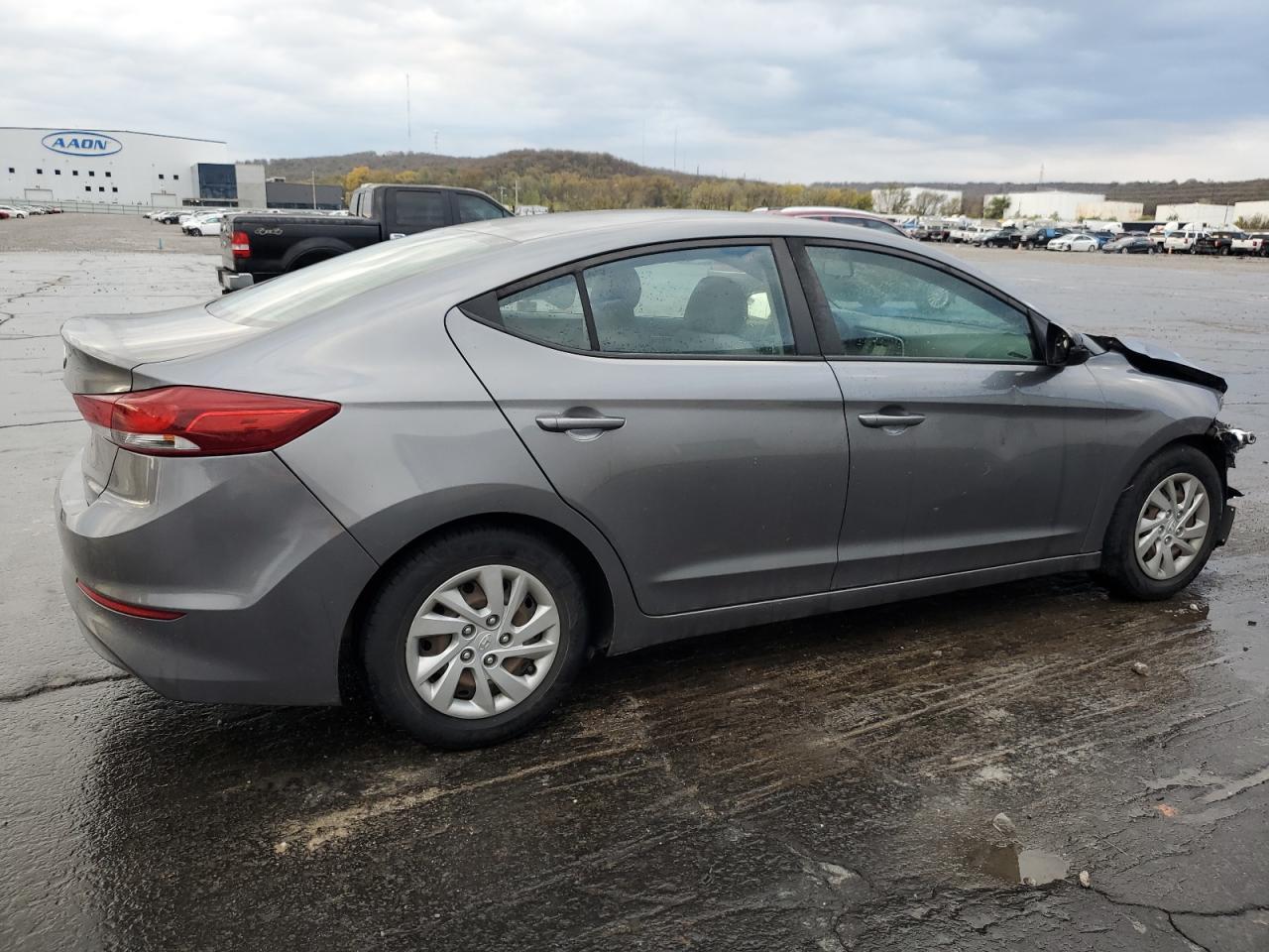 2018 Hyundai Elantra VIN 5NPD74LF9JH352115 Copart auction photo, front end / minor dent/scratches damage thumbnail 3