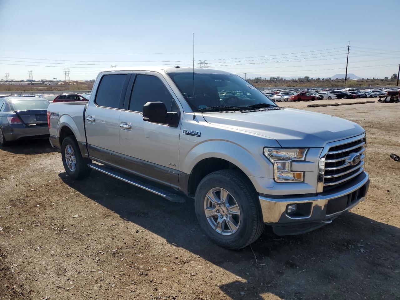 2016 Ford F-150 VIN 1FTEW1EP3GFD51167 Copart auction photo, rear end / undercarriage damage thumbnail 4