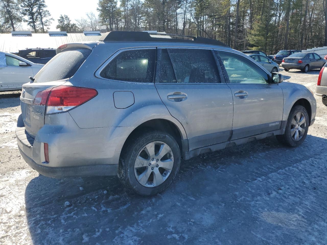 2011 Subaru Outback VIN 4S4BRBGC3B3348740 Copart auction photo, undercarriage / side damage thumbnail 3
