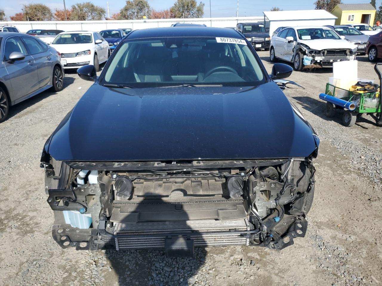 2021 Honda Accord VIN 1HGCV1F16MA027189 Copart auction photo, front end damage thumbnail 5