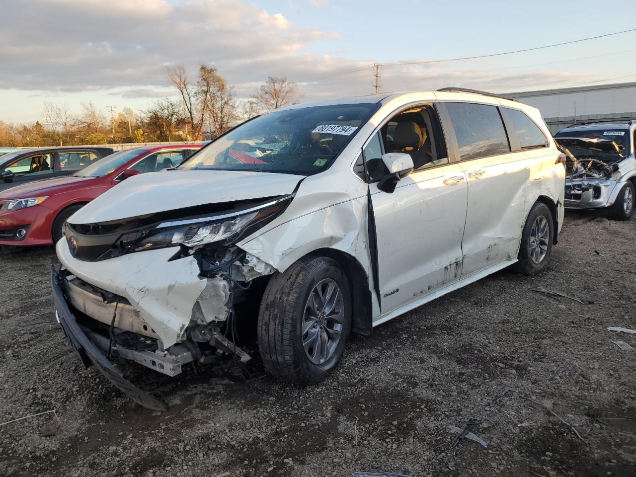 2021 Toyota Sienna VIN 5TDYSKFCXMS026652