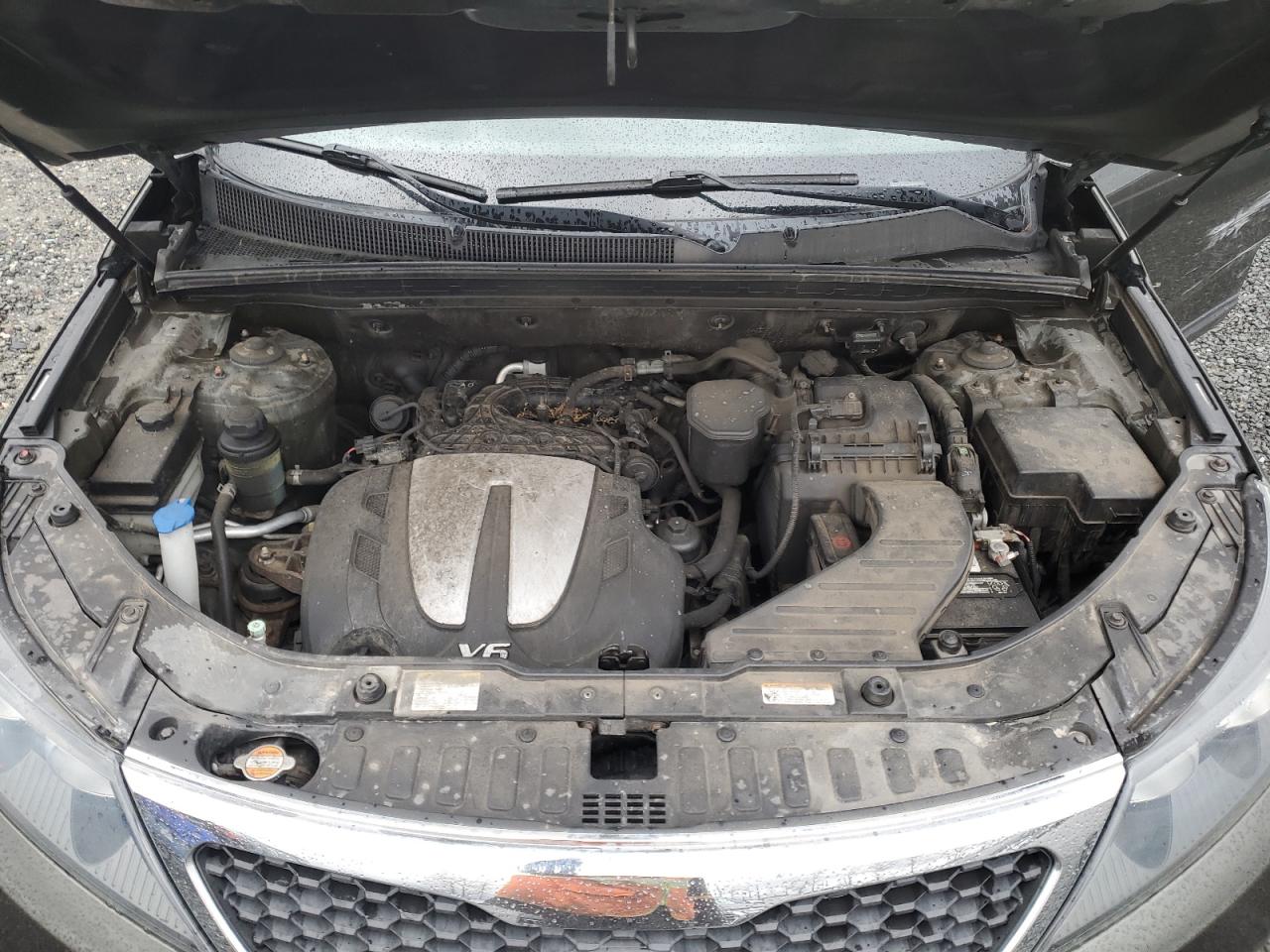 2013 KIA Sorento VIN 5XYKTDA28DG330959 Copart auction photo, side damage thumbnail 12