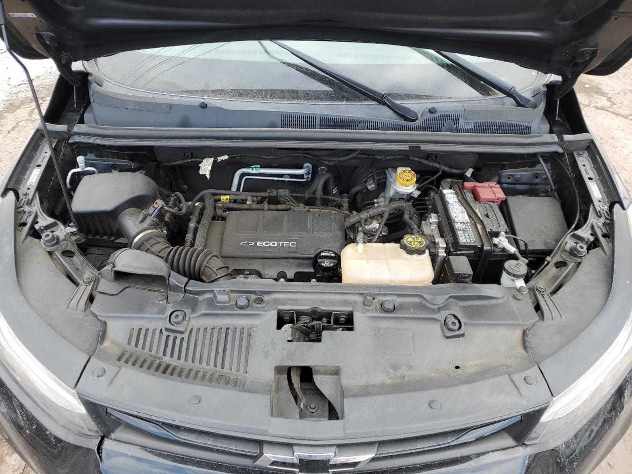 2019 Chevrolet Trax VIN 3GNCJLSB3KL187760 Copart auction photo, front end / side damage thumbnail 12