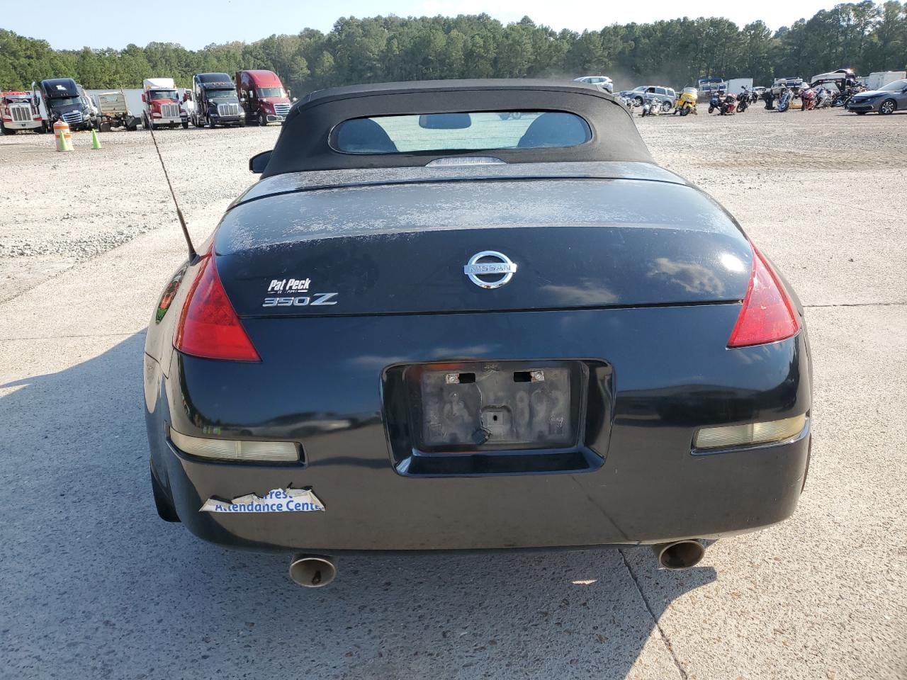 2007 Nissan 350Z VIN JN1BZ36A77M652460 Copart auction photo, minor dent/scratches damage thumbnail 6