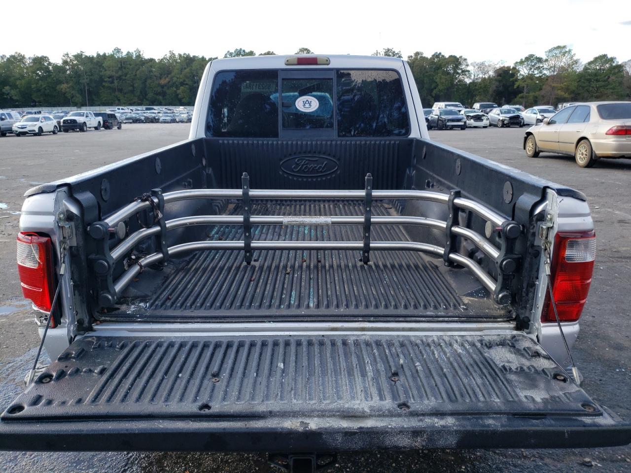 2002 Ford Ranger VIN 1FTYR44E12PA70347 Copart auction photo, side / rear end damage thumbnail 6