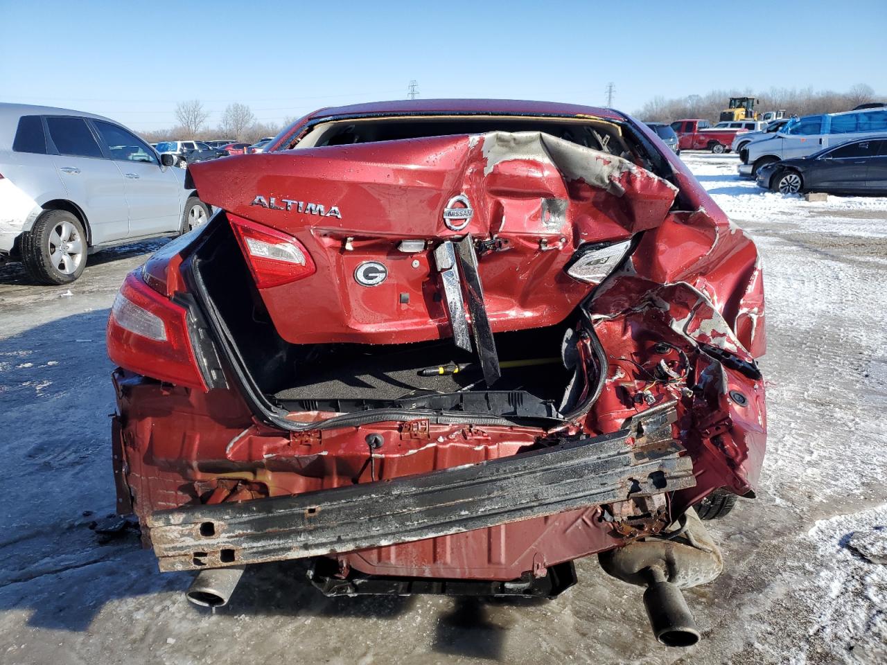 2016 Nissan Altima VIN 1N4AL3AP2GC229397 Copart auction photo, rear end / side damage thumbnail 6