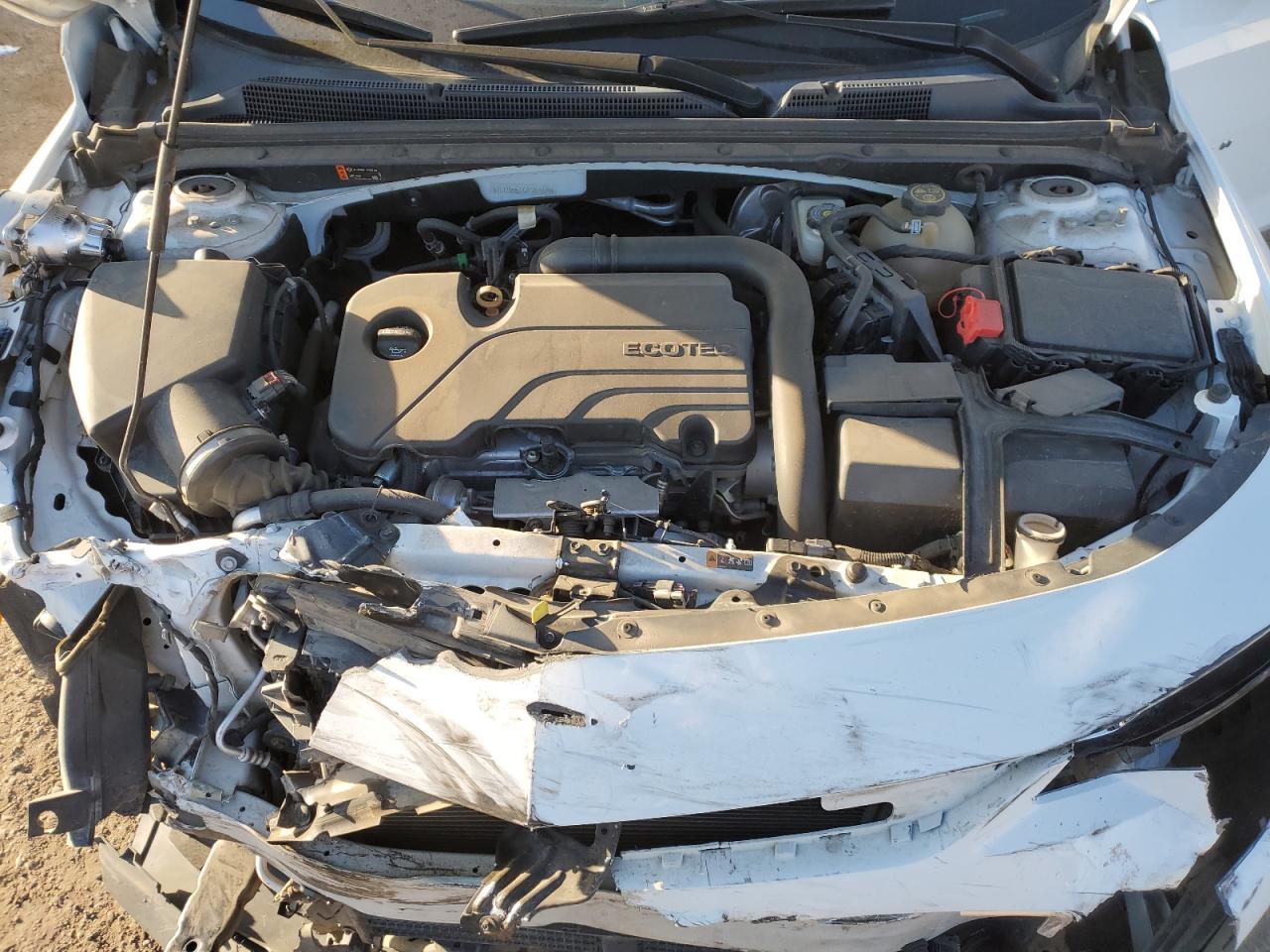 2018 Chevrolet Malibu VIN 1G1ZB5STXJF269779 Copart auction photo, front end / side damage thumbnail 12