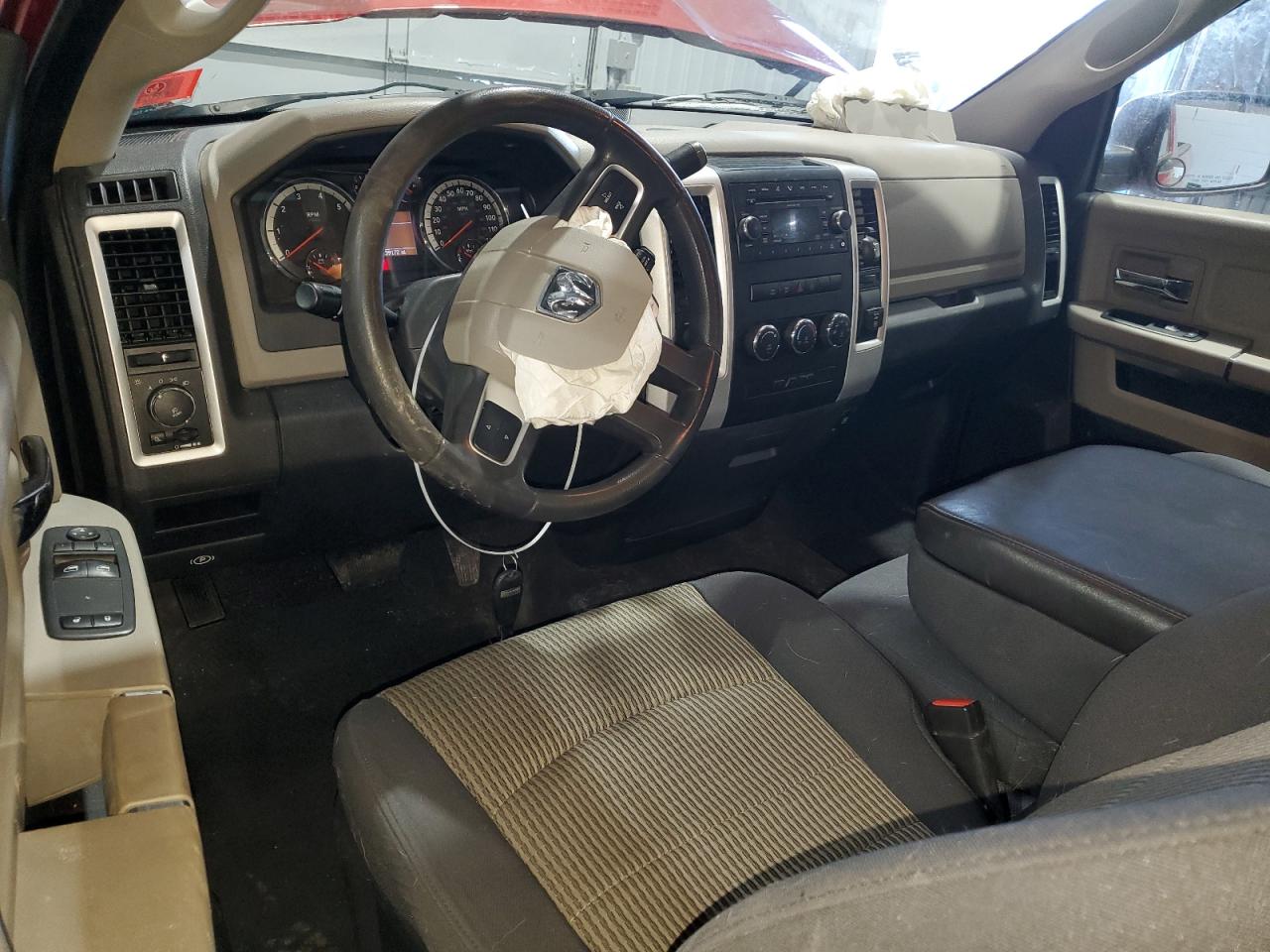 2009 Dodge RAM VIN 1D3HV16T89J519629 Copart auction photo, front end damage thumbnail 8