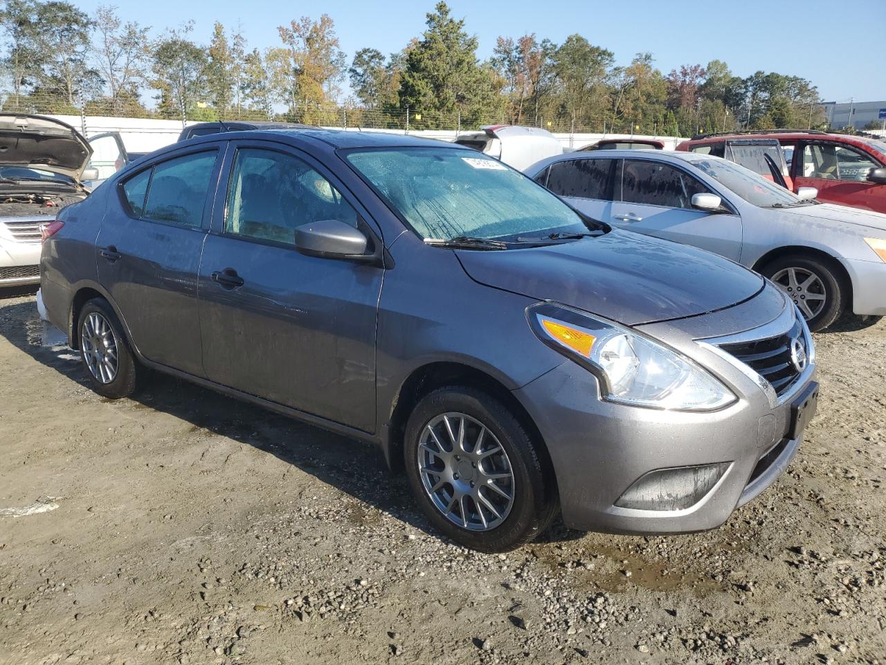 2017 Nissan Versa VIN 3N1CN7AP3HL849916 Copart auction photo, water/flood damage thumbnail 4