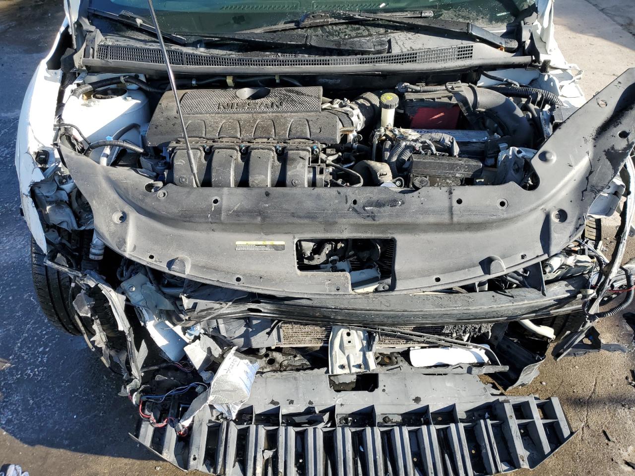 2015 Nissan Sentra VIN 3N1AB7AP3FY333653 Copart auction photo, front end damage thumbnail 11