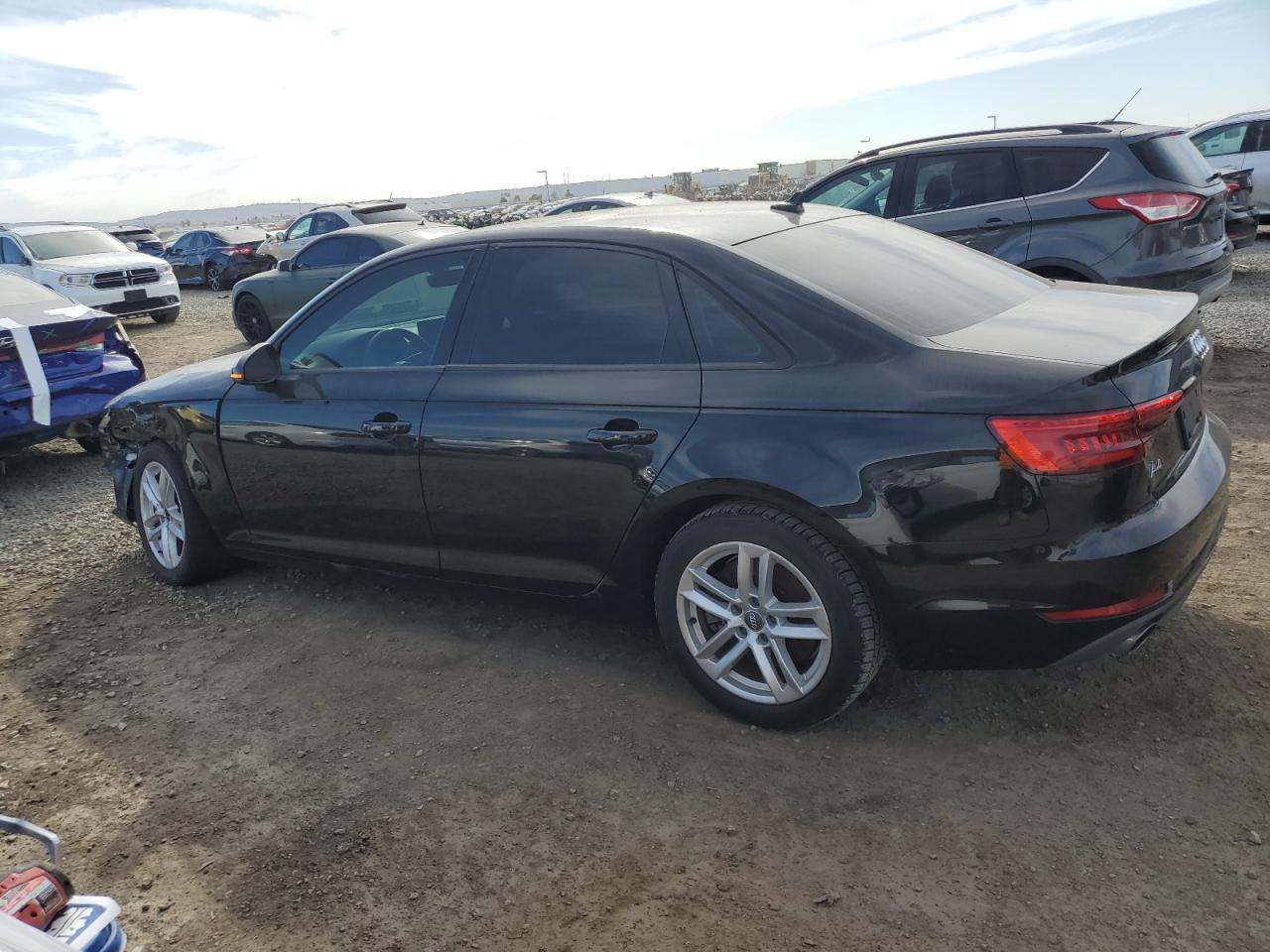 2017 Audi A4 VIN WAUGNAF45HN039923 Copart auction photo, side damage thumbnail 2
