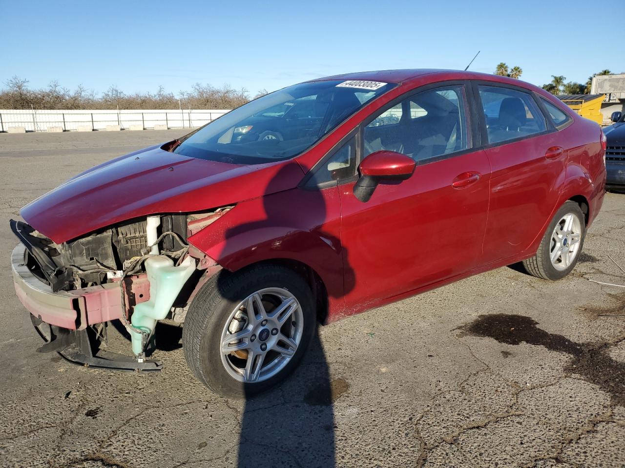 2017 Ford Fiesta VIN 3FADP4BJ5HM163378