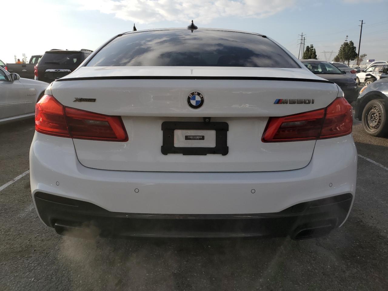2020 BMW M5 VIN WBAJS7C05LBN96148 Copart auction photo, vandalism / top/roof damage thumbnail 6