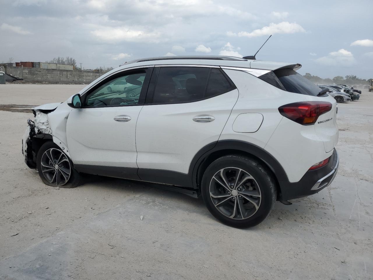 2021 Buick Encore VIN KL4MMFSL1MB144354 Copart auction photo, front end / minor dent/scratches damage thumbnail 2