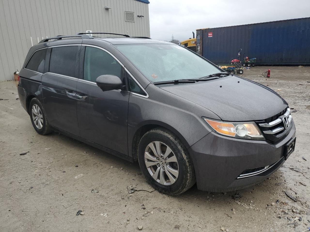 2016 Honda Odyssey VIN 5FNRL5H61GB108210 Copart auction photo, rear end damage thumbnail 4