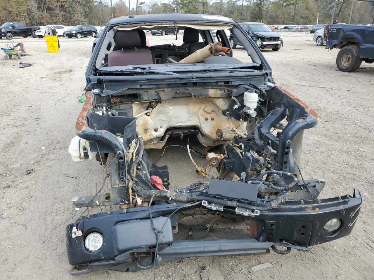 2010 Ford F-150 VIN 1FTFW1EV0AKA26543 Copart auction photo, stripped damage thumbnail 5
