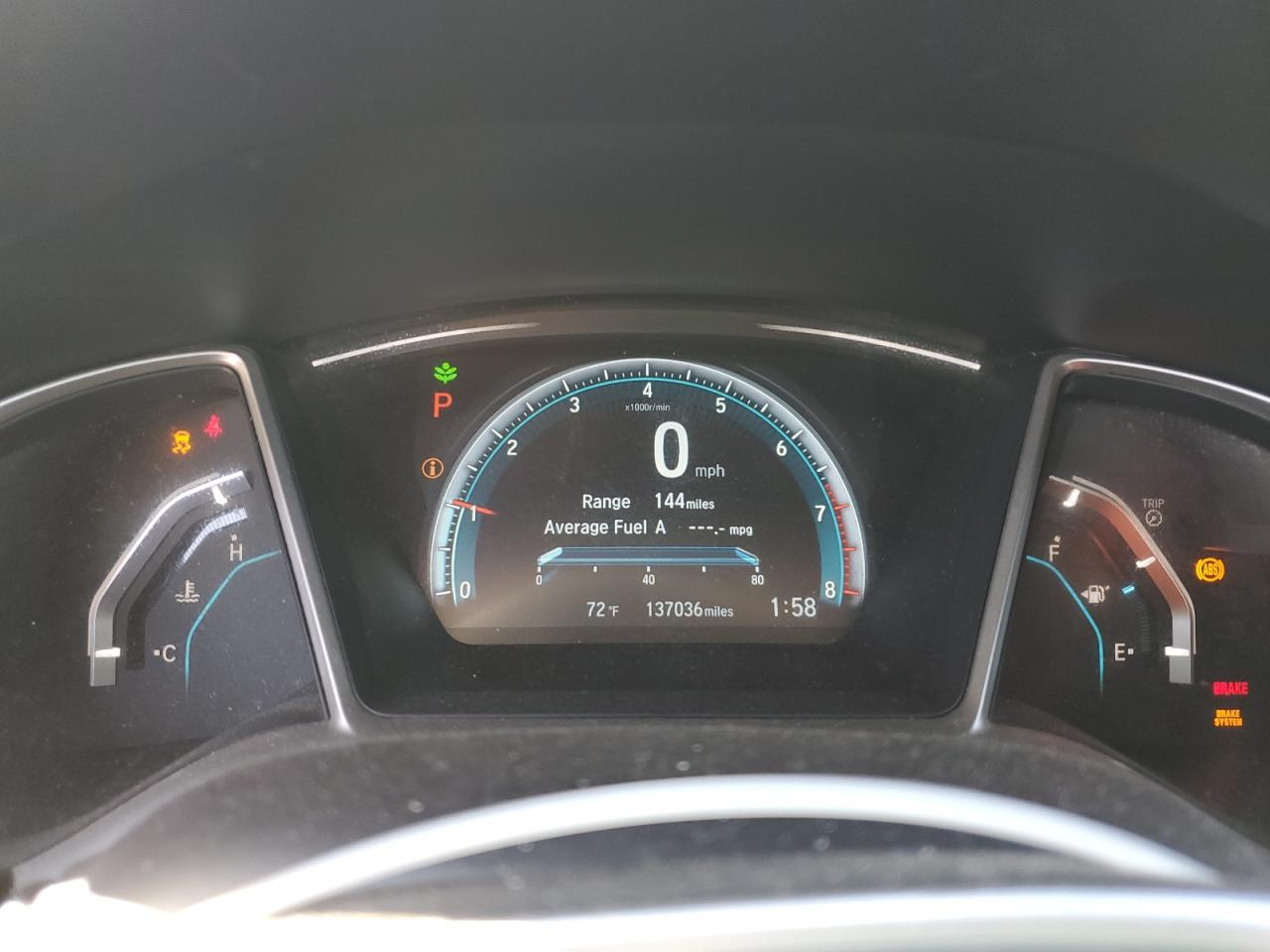 2016 Honda Civic VIN 2HGFC2F77GH555715 Copart auction photo, side / minor dent/scratches damage thumbnail 9