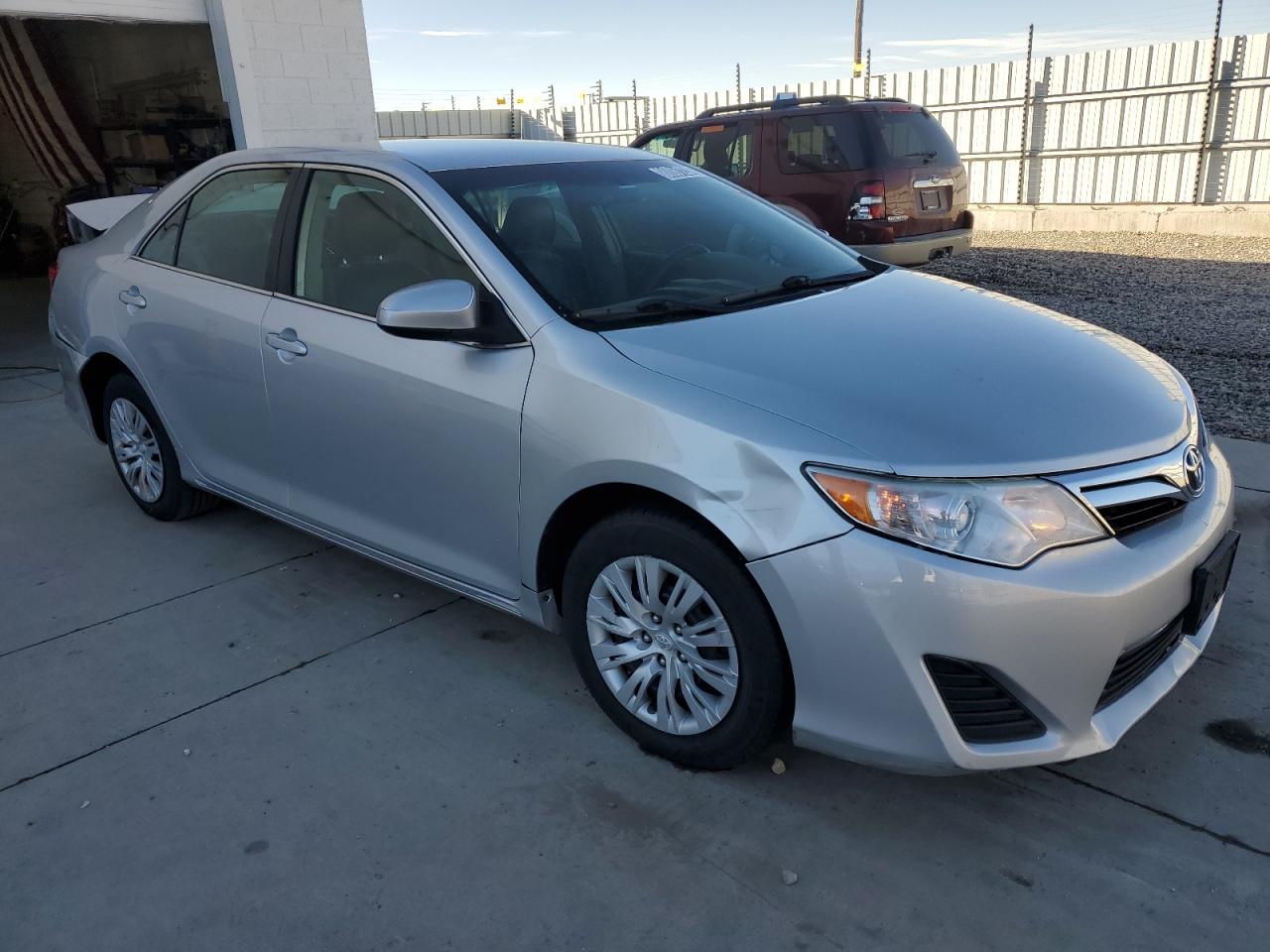 2014 Toyota Camry VIN 4T4BF1FKXER443828 Copart auction photo, rear end damage thumbnail 4